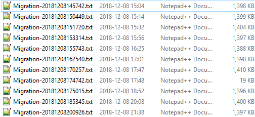Progress just kept getting slower