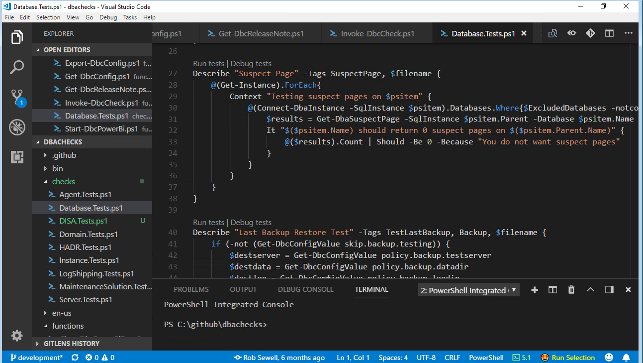 VS Code Screenshot